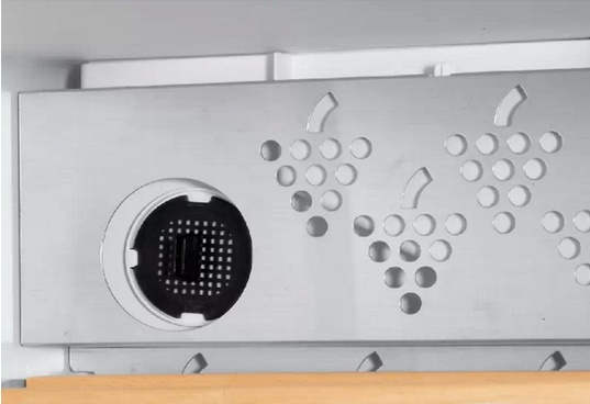 活性炭过滤器-确保了酒柜内空气质量始终处于最佳状态