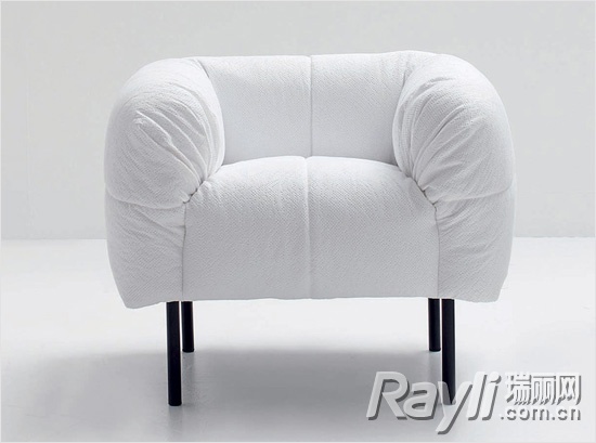 arflex白色胖沙发