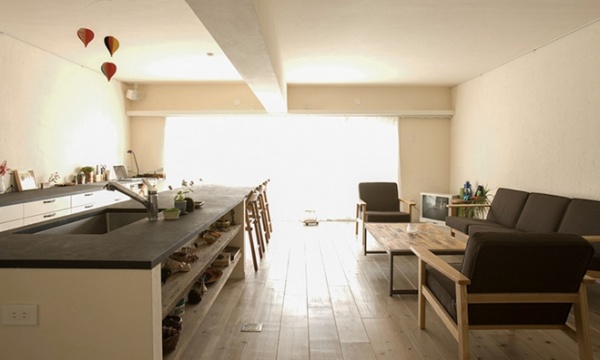 日本原木质朴约简约风开放式公寓