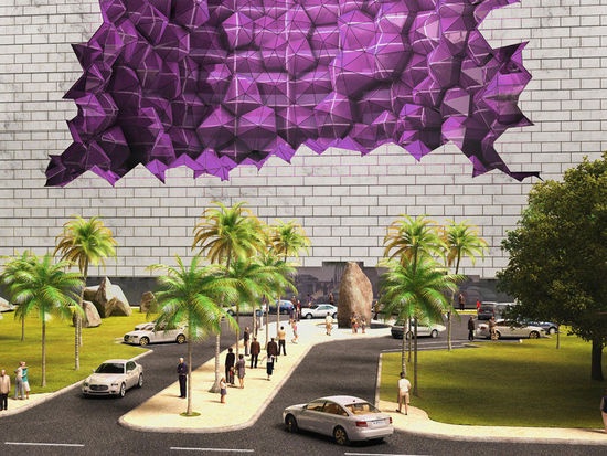 紫晶酒店 又一脑洞大开的建筑提案？