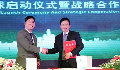 中国低碳产业投资中心与东鹏家居联合成立“中国低碳碳金绿建材料供应链平台”