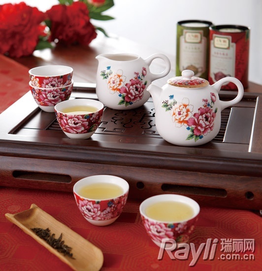 宜龙喜宴8入中式茶具组