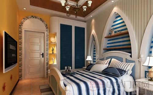 地中海风格卧室门搭配 提升睡眠质量的秘诀