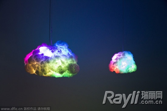 设计师Richard Clarkson的云朵音箱（Cloud Lamp）