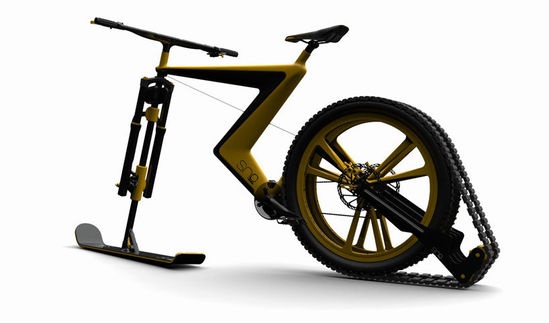 Sno 自行车： 拉伸框架和高功率的结合