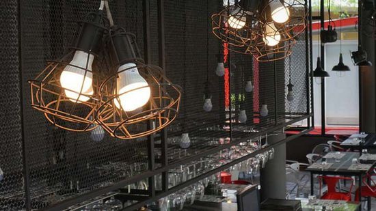 loft风格主题餐厅酒吧设计效果图