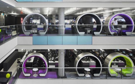 bbc办公室 loft风格办公室设计 现代风格办公室设计 BBC office
