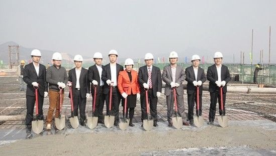 仁豪惠州工业园整体项目工程荣耀封顶