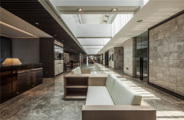 孙建亚办公空间设计 三银集团上海总部办公室