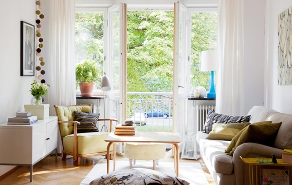 瑞典56平方米坪简约风一居室公寓