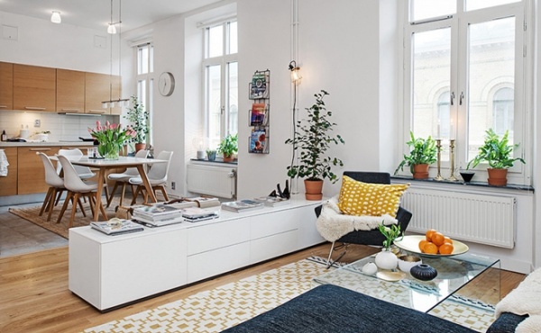 瑞典北欧风格79平方米都市一居室