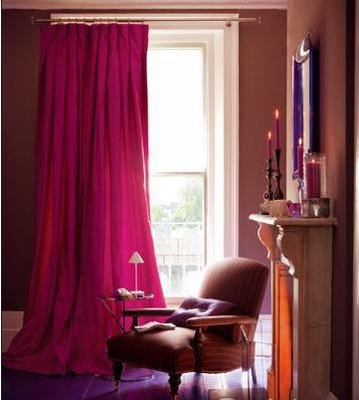 用紫色布艺家纺产品 装扮典雅的居室