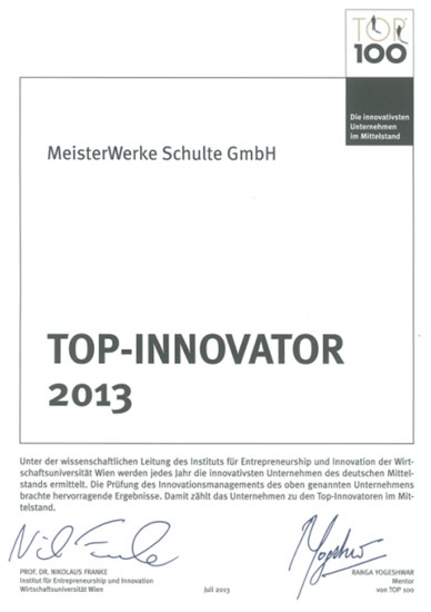 TOP-INNOVATOR德国新实木复合地板荣获德国2013度最顶尖技术100强