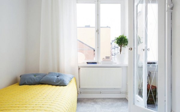 瑞典63平方米粉色系北欧风两居室