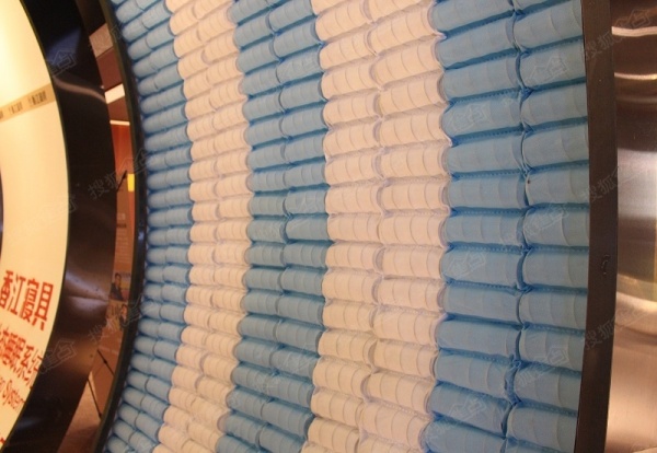 香江寝具袋装独立弹簧展示