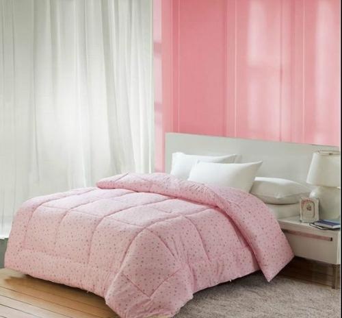 卧室粉色装修效果图