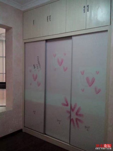 粉色控看过来！樱花柜门浪漫满屋