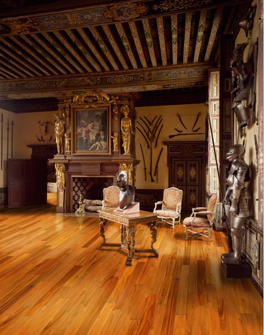 安信桃花心木地板 延续欧洲皇室古典传奇