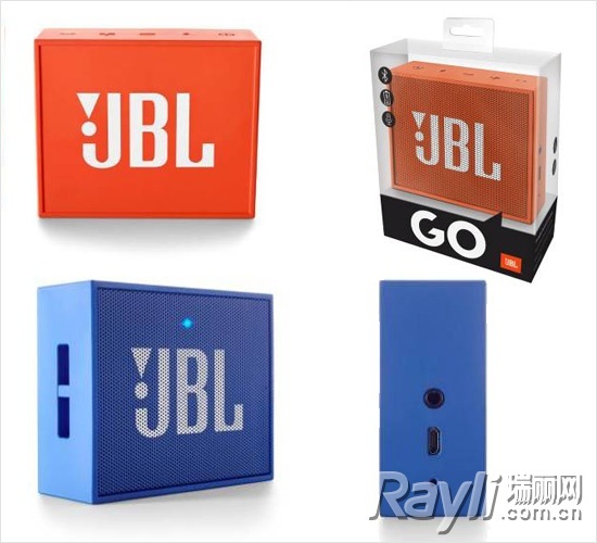 JBL GO 内置可充电电池，续航可达5小时。