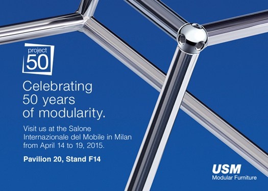 USM旗下Haller品牌50年庆米兰展打造办公区