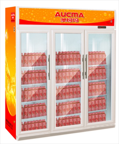 澳柯玛SC—1506立式三门冷藏柜