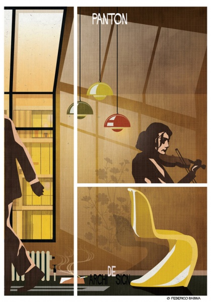 Federico Babina呈现建筑设计史上的标志性设计作品