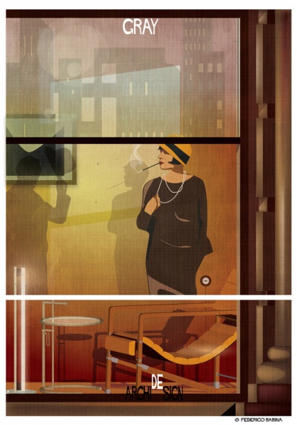 Federico Babina呈现建筑设计史上的标志性设计作品