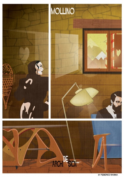 Federico Babina呈现建筑设计史上的标志性设计作品