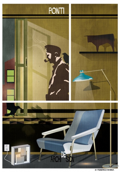 Federico Babina呈现建筑设计史上的标志性设计作品