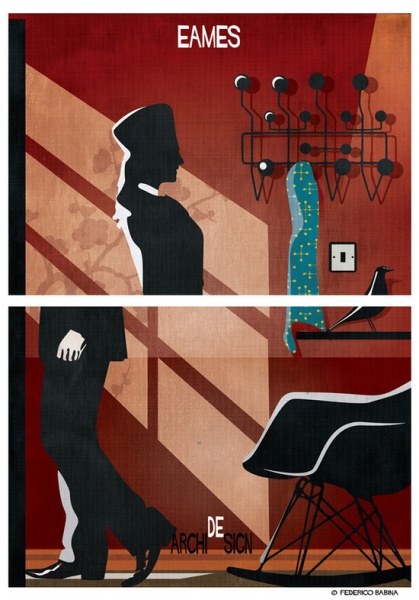 Federico Babina呈现建筑设计史上的标志性设计作品