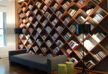 我的图书我的墙不可不知的书墙设计小妙招