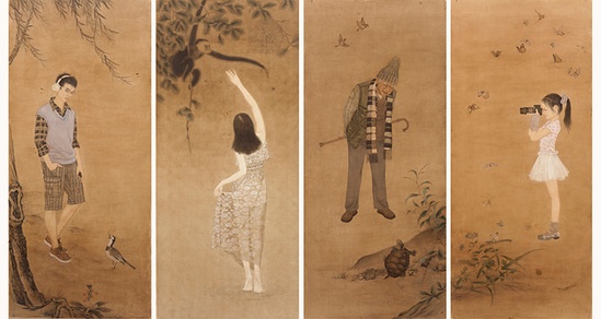 设计邦对话美女画家—嵇馨