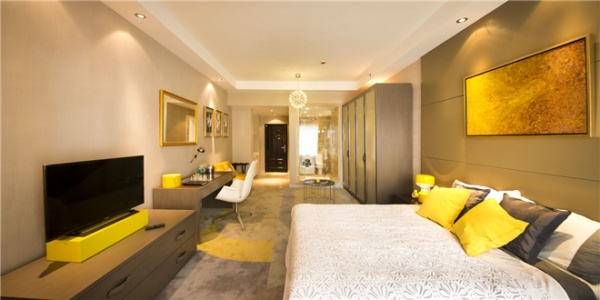 尹蕾设计作品：上海金山万达广场酒店式公寓