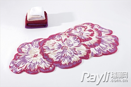 爱比丝ABYSS&HABIDECOR 花朵地毯