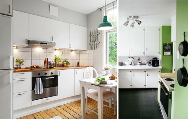 厨房装修案例,小户型厨房,开放式厨房案例,餐厨一体设计案例