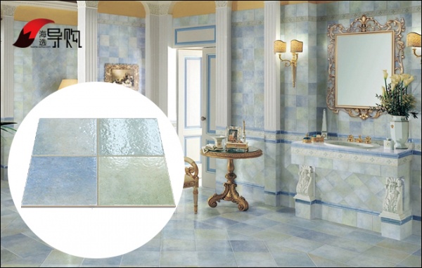 瓷砖拼贴 彩色瓷砖 彩色浴室