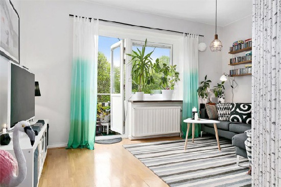 58平北欧风格老公寓享受悠闲惬意的生活格调