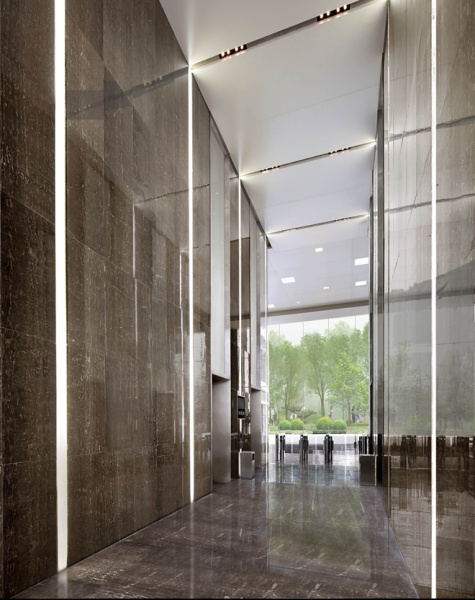 毕路德设计 郑州IFC（国际金融中心）大堂设计