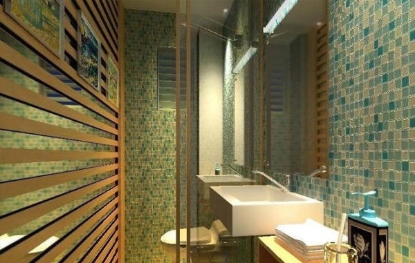 卫生间瓷砖设计效果图