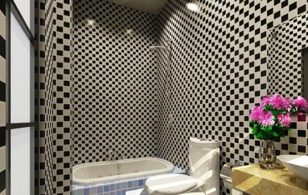 卫生间瓷砖设计效果图