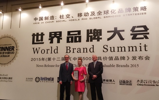 惠万家陶瓷以36.18亿跻身“中国500最具价值品牌”