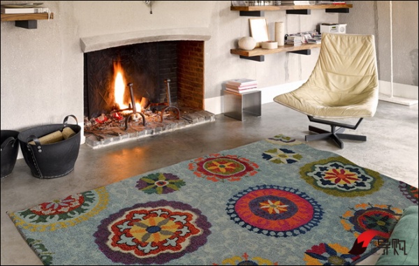 联邦抽象地毯克莱士1333-X55-L