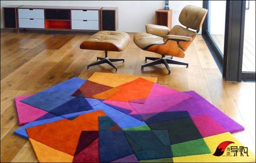 空间创意无边界 像花一样的地毯推荐