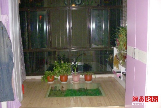阳台榻榻米玻璃地台设计