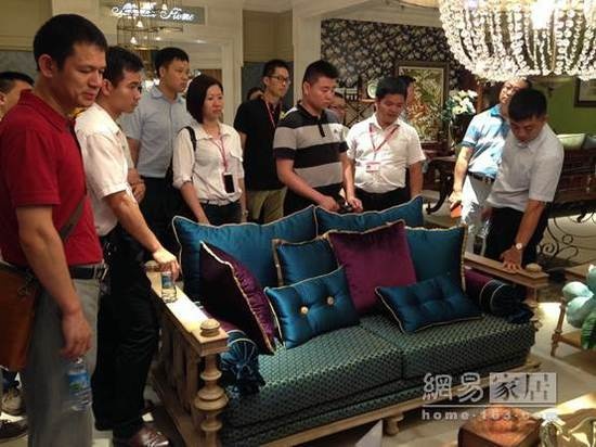 广东省家具商会供应链委员会组织部分企业到仁豪家具和七彩人生家具参观考察