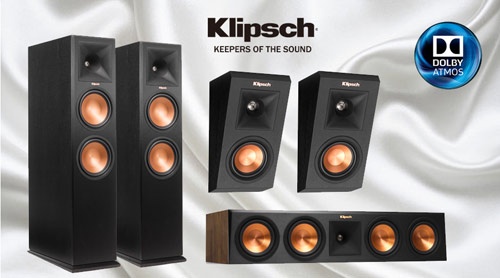 Klipsch的Dolby Atmos系列音箱具有两个类型