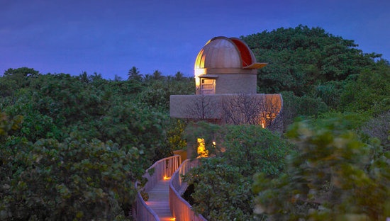 配有醒目的米德RCX400望远镜的观星台，，是索尼娃芙西新增加的独特活动，给客人提供一种在繁星闪烁的星空下壮丽独特的景色体验。