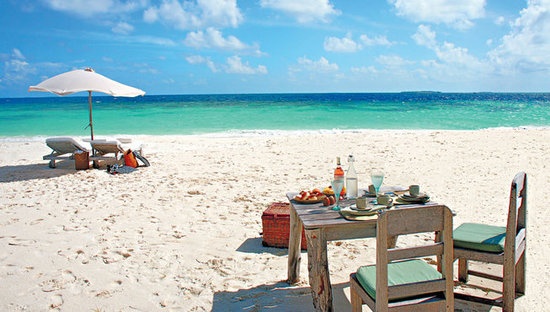 沙滩私人餐，无拘无束、私人拥有