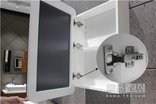 法恩莎实木浴室柜FPGM4667B-B 黑白缔造经典