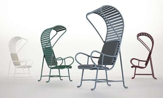‘gardenias’ arm chair